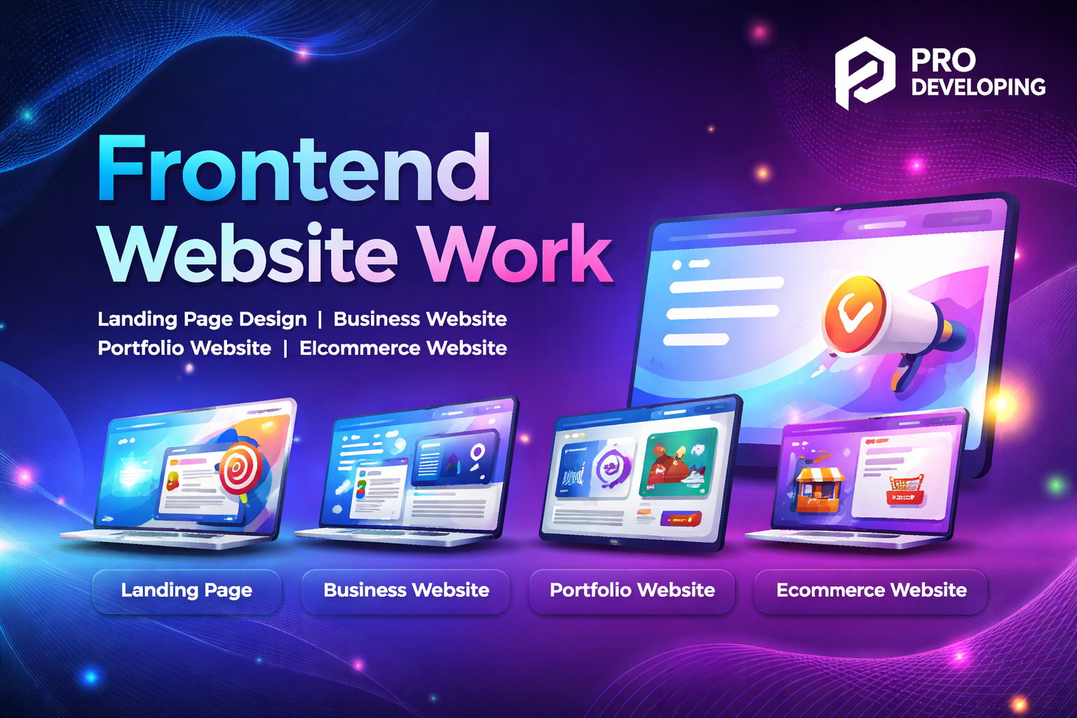 Frontend development